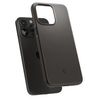 Spigen Thin Fit™ Hardcase für das Apple iPhone 15 Pro - Gunmetal