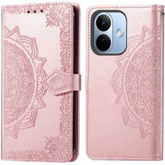 imoshion Mandala Klapphülle Xiaomi Redmi Note 17 Pro - Rose Gold