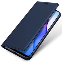 Dux Ducis Slim TPU Klapphülle für das Oppo Reno 8 Pro 5G - Dunkelblau