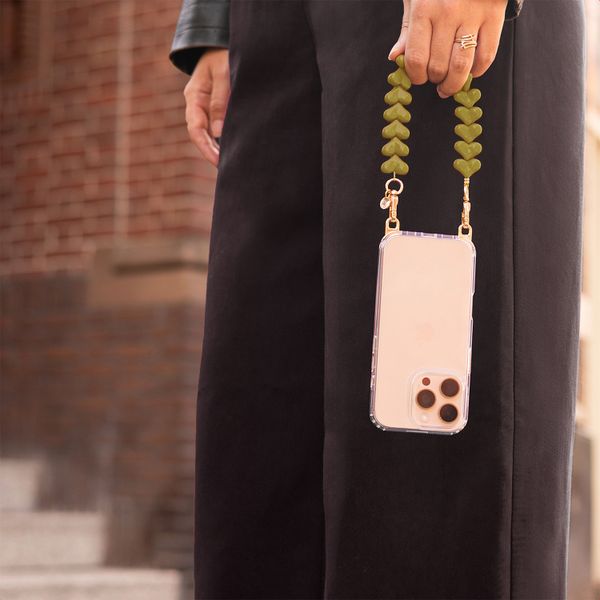 Selencia Lova Herz-Handgelenkbande - Olive Dust