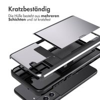 imoshion Backcover mit Kartenfach Samsung Galaxy S21 FE - Grau