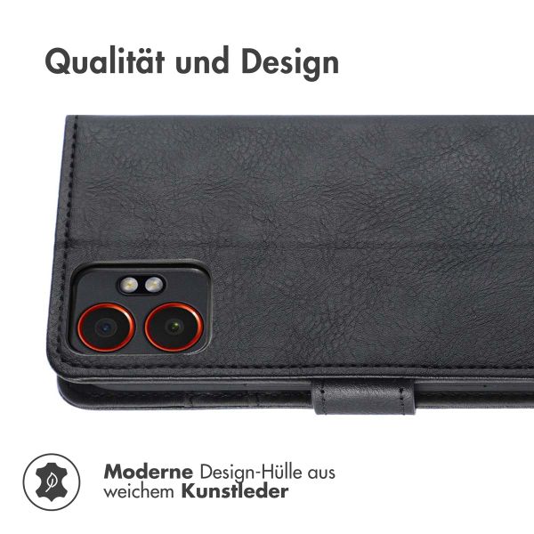 imoshion Luxuriöse Klapphülle Samsung Galaxy Xcover 7 Pro - Schwarz