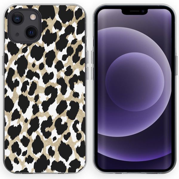 imoshion Design Hülle für das iPhone 13 - Leopard / Schwarz