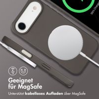 imoshion Color Backcover mit abnehmbarem Handykette und MagSafe Apple iPhone Air - Black Coffee