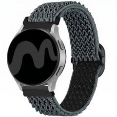 imoshion Elastisches Nylonarmband -   Universelle 18 mm Anschluss - Hellgrau
