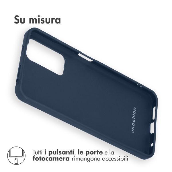 imoshion TPU Color Cover Xiaomi Redmi Note 11 (4G) / Note 11S (4G) - Dunkelblau