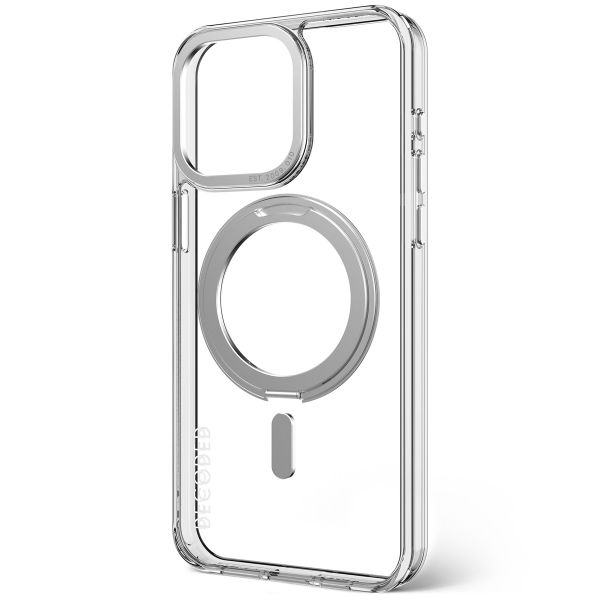 Decoded ﻿Clear Stand Back Cover MagSafe für das iPhone 15 Pro Max - Transparent