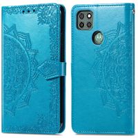 imoshion Mandala Klapphülle Motorola Moto G9 Power - Türkis