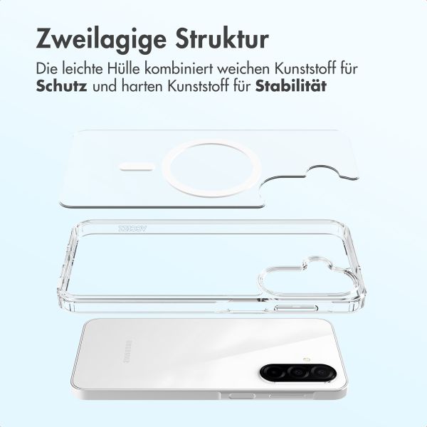 Accezz Xtreme Impact Backcover mit MagSafe Samsung Galaxy A17 (5G) - Transparent