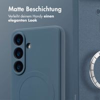 imoshion Color Back Cover mit MagSafe für das Samsung Galaxy S25 - Dunkelblau