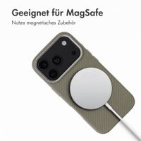 Accezz Mesh Backcover mit MagSafe Apple iPhone 17 Pro Max - Dunkelgrau