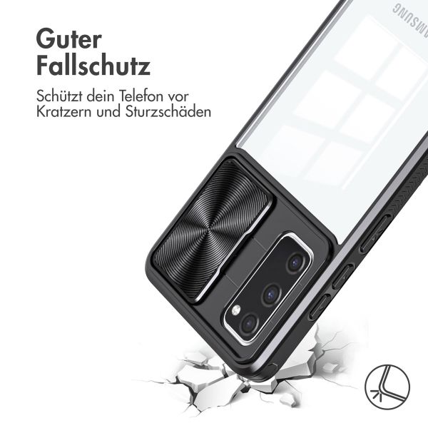 imoshion Back Cover mit Kameraschieber Samsung Galaxy S20 FE - Schwarz
