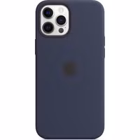 Apple Silikon-Case MagSafe Apple iPhone 12 Pro Max - Deep Navy