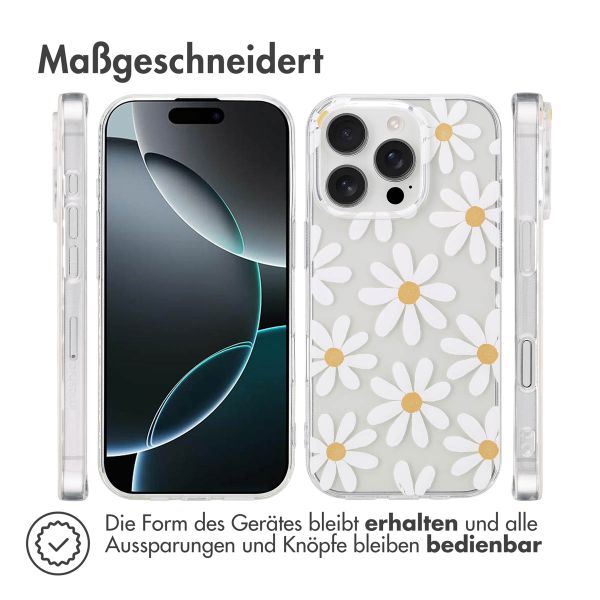 imoshion Design Hülle für das Apple iPhone 16 Pro - Daisy flower