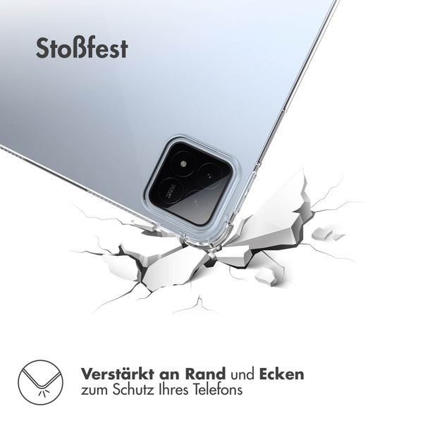 imoshion Shockproof Case für das Xiaomi Pad 6S Pro 12.4 - Transparent