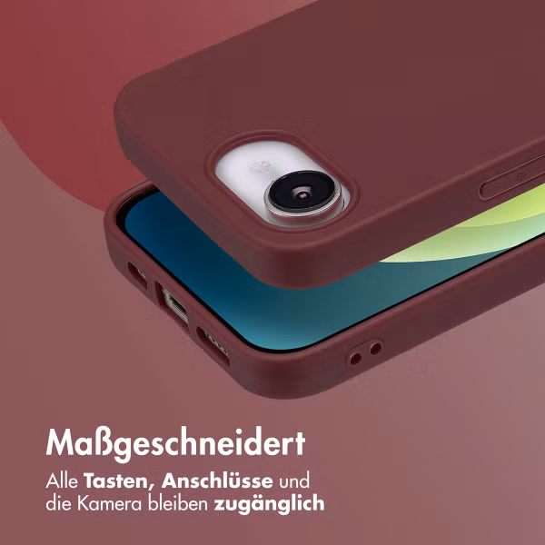 imoshion TPU Color Cover Apple iPhone 16e - Wine Red