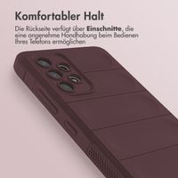 imoshion EasyGrip Back Cover für das Samsung Galaxy A32 (4G) - Aubergine