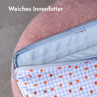 imoshion Design Laptop Hülle 13-14 Zoll - Laptop Sleeve - Cherry Check