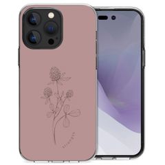 imoshion Design Hülle für das iPhone 14 Pro Max - Floral Pink