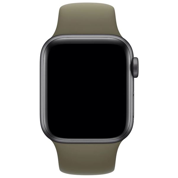 Apple Sport Armband für das  Apple Watch Series 1 t/m 9 / SE (38/40/41 mm) | Series 10 / 11 (42 mm) - Khaki