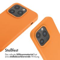 imoshion SilikonHülle mit Band Apple iPhone 14 Pro - Orange