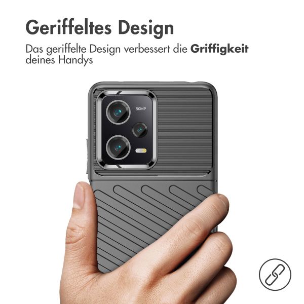 imoshion Thunder Backcover Xiaomi Poco X5 Pro 5G - Schwarz