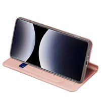 Dux Ducis Slim TPU Klapphülle Xiaomi Redmi Note 14 Pro (4G) - Rosé gold