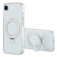 Accezz Ringständer Rückabdeckung mit MagSafe Apple iPhone 16e - Transparent