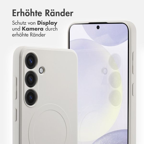 imoshion Color Back Cover mit MagSafe Samsung Galaxy S24 Plus - Beige