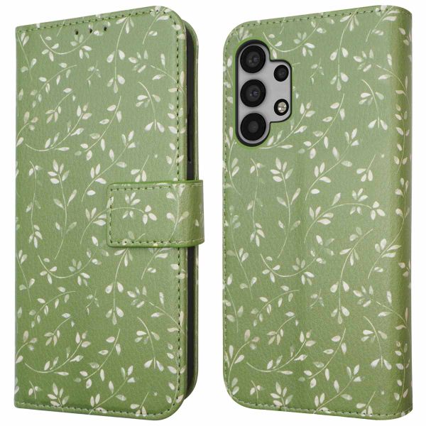 imoshion Design Klapphülle Samsung Galaxy A32 (5G) - Green Flowers
