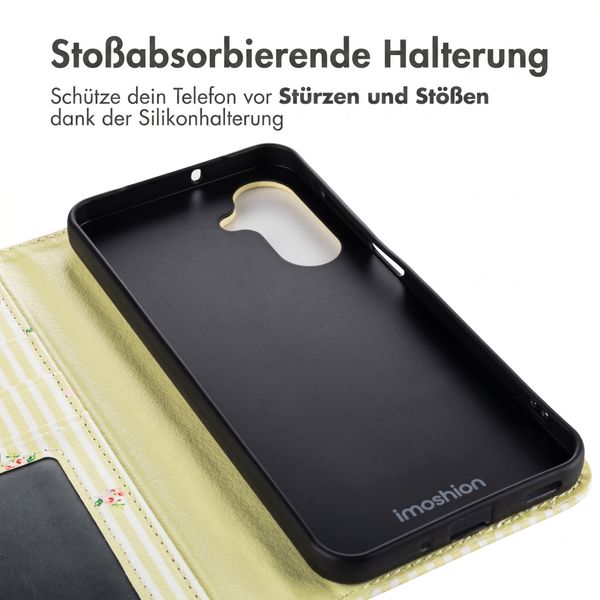 imoshion Design Klapphülle Samsung Galaxy A37 (5G) - Garden Stripes