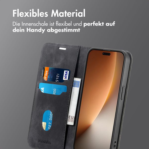 imoshion Slim Klapphülle Honor Magic8 Pro - Schwarz