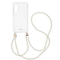 imoshion Handykette mit Perlen + Handgelenkschlaufe Samsung Galaxy S23 FE - Transparent