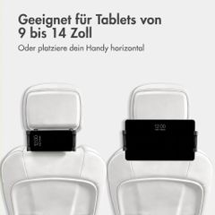 imoshion Kopfstützen-Tablethalter für das Auto - Schwarz
