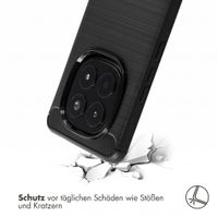 imoshion Brushed Back Cover Xiaomi Redmi Note 15 Pro (4G) - Schwarz