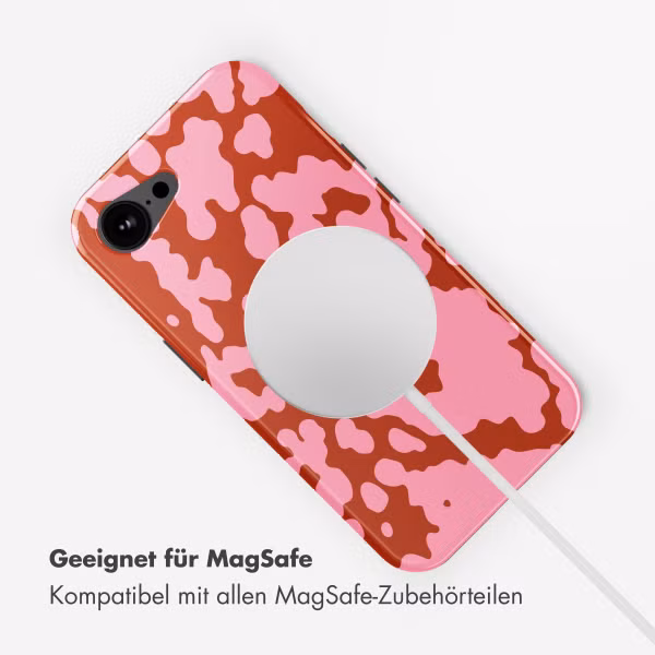 Selencia Vivid Rückabdeckung mit MagSafe Apple iPhone 16e - Moo’d Blush Pink