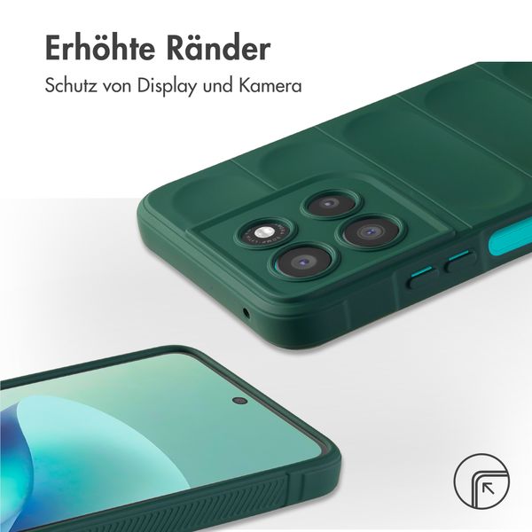 imoshion EasyGrip Backcover Motorola Moto G57 Power - Dunkelgrün