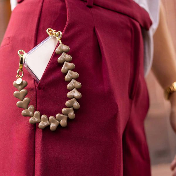 Selencia Lova Handgelenkbande - Mocha Brown