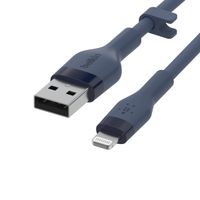 Belkin Boost↑Charge™ USB-A- auf Lightning-Kabel aus Silikon - 1 Meter - Blau