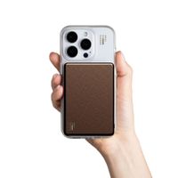 iDeal of Sweden Slim MagSafe Powerbank 5.000 mAh - Kabellose Powerbank - Mocha Mousse