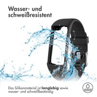 imoshion Silikonband für das  Polar A360 / A370 - Schwarz