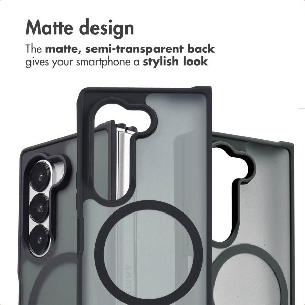 imoshion Color Guard Back Cover mit MagSafe Samsung Galaxy Z Fold 6 - Schwarz
