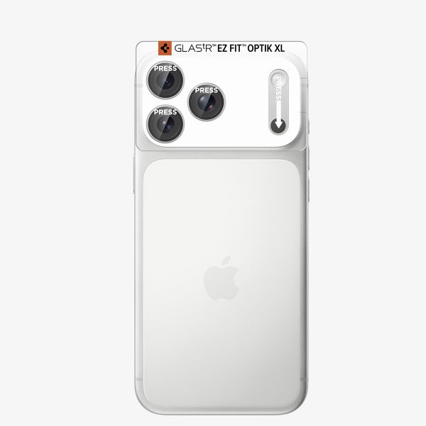 Spigen Optik Pro XL - 1er-Pack Apple iPhone 18 Pro Max - Silver