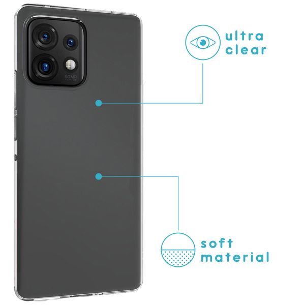 imoshion Gel Case für das Motorola Moto Edge 40 Pro - Transparent