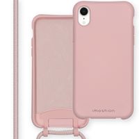 imoshion Color Backcover mit abtrennbarem Band iPhone Xr - Rosa