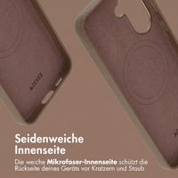 Accezz MagSafe Leather Backcover Samsung Galaxy A57 (5G) - Kaffeebraun
