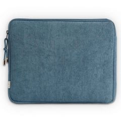Selencia Cord Laptop Hülle 13-14 Zoll - Laptop Sleeve - Slate Blue