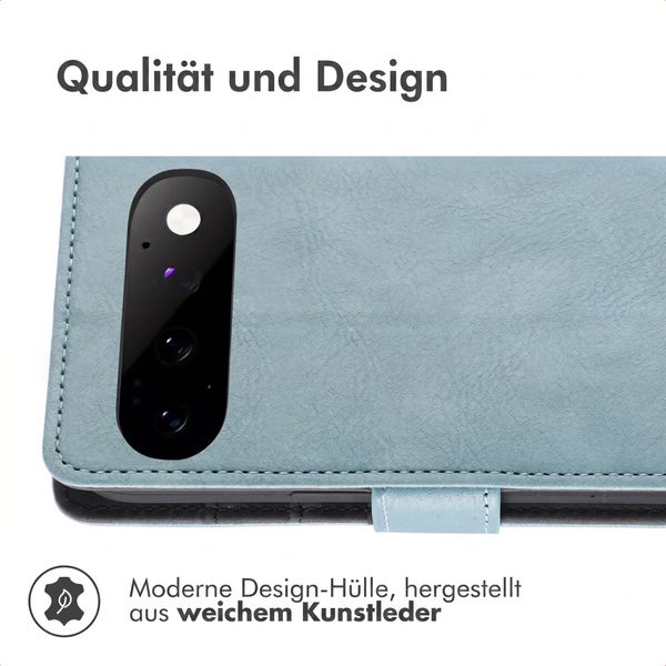 imoshion Luxuriöse Klapphülle Google Pixel 11 Pro - Hellblau