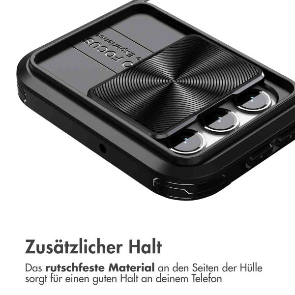 imoshion Back Cover mit Kameraschieber Samsung Galaxy A25 (5G) - Schwarz