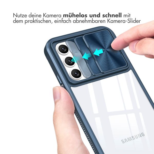 imoshion Back Cover mit Kameraschieber Samsung Galaxy S23 FE - Dunkelblau